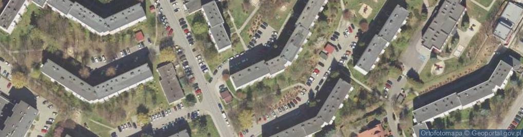 Zdjęcie satelitarne Pleśniarowicza Jerzego ul.