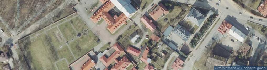 Zdjęcie satelitarne Plac Świętego Wojciecha pl.
