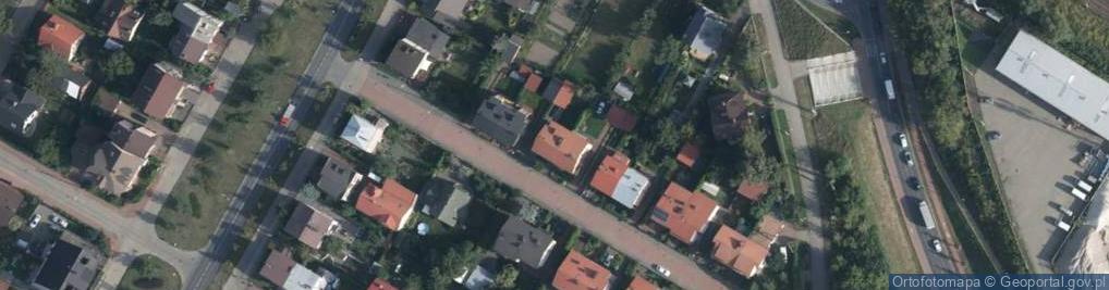 Zdjęcie satelitarne Platynowa ul.