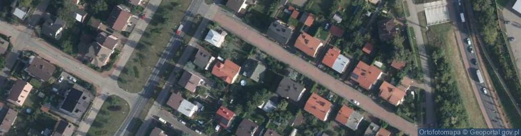 Zdjęcie satelitarne Platynowa ul.