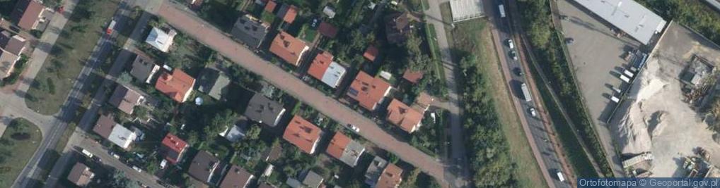 Zdjęcie satelitarne Platynowa ul.
