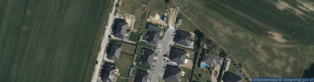 Zdjęcie satelitarne Platanowa ul.