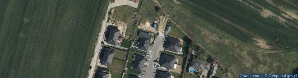 Zdjęcie satelitarne Platanowa ul.