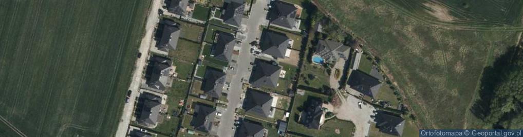 Zdjęcie satelitarne Platanowa ul.