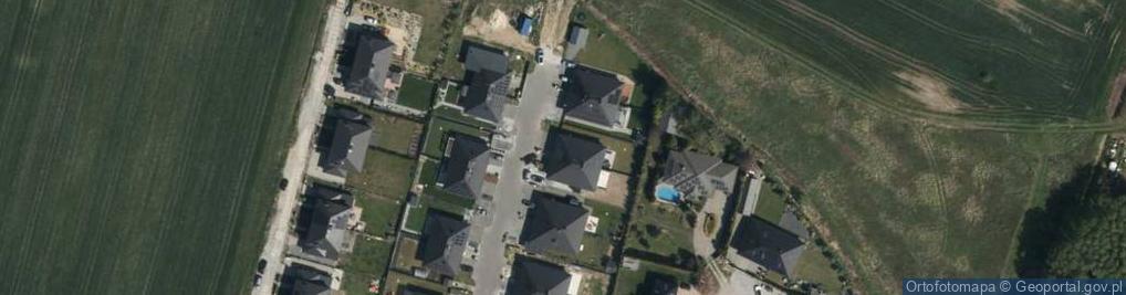 Zdjęcie satelitarne Platanowa ul.