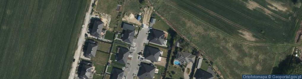 Zdjęcie satelitarne Platanowa ul.