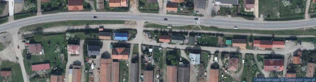 Zdjęcie satelitarne Platynowa ul.