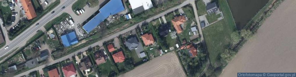 Zdjęcie satelitarne Platynowa ul.