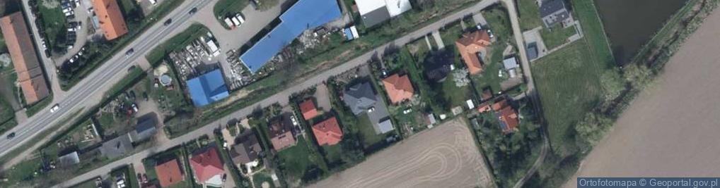 Zdjęcie satelitarne Platynowa ul.