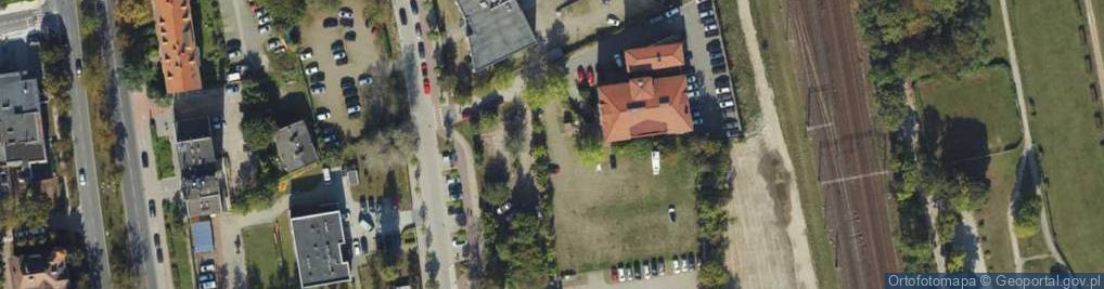 Zdjęcie satelitarne Platanowa ul.