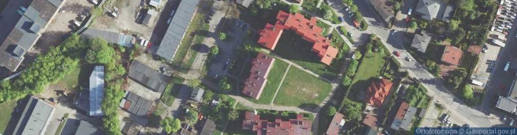 Zdjęcie satelitarne Plonów ul.