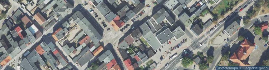 Zdjęcie satelitarne Plac 20 Października pl.