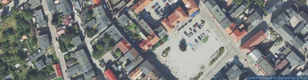 Zdjęcie satelitarne Plac 20 Października pl.