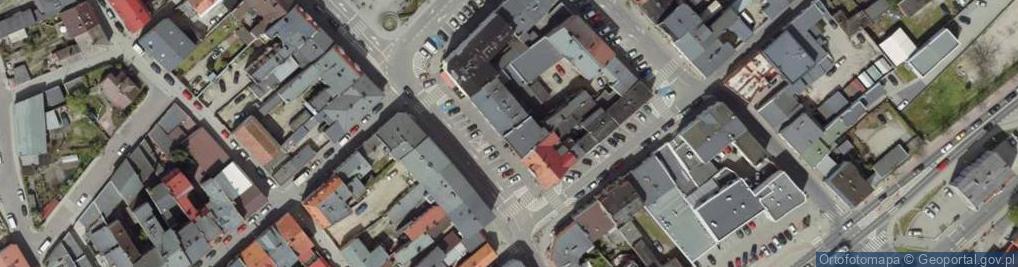 Zdjęcie satelitarne Plac 20 Października pl.