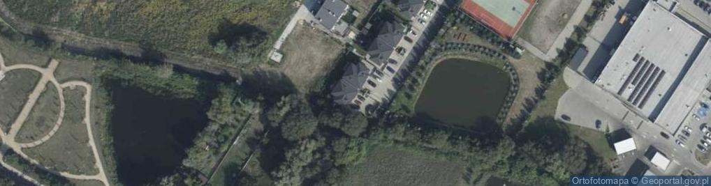 Zdjęcie satelitarne Platanowa ul.