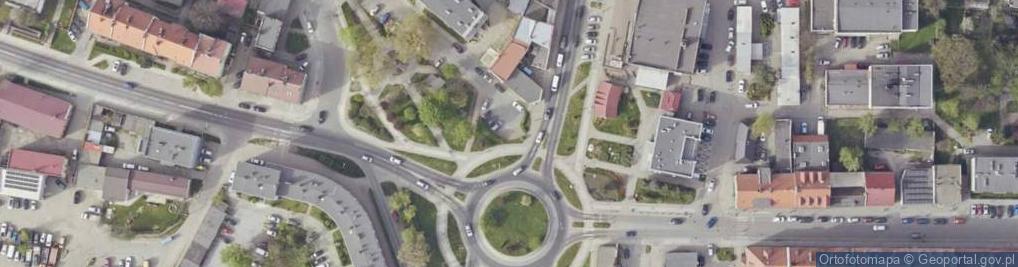 Zdjęcie satelitarne Plac 1 Maja pl.