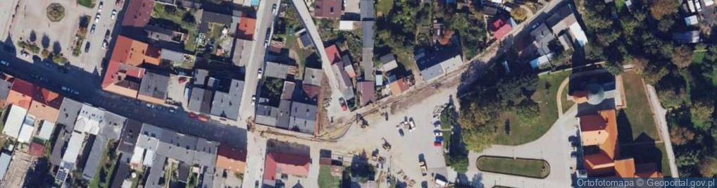 Zdjęcie satelitarne Plac Świętego Wojciecha pl.