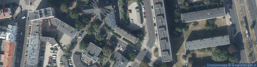 Zdjęcie satelitarne Plac Ofiar Katynia pl.