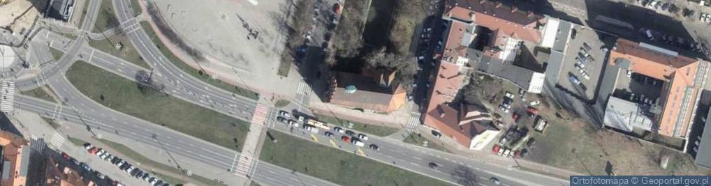 Zdjęcie satelitarne Plac św. Piotra i Pawła pl.