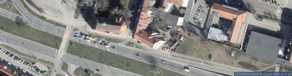 Zdjęcie satelitarne Plac św. św. Piotra i Pawła pl.