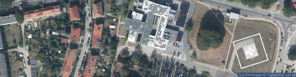 Zdjęcie satelitarne Plac Polskiego Czerwonego Krzyża pl.