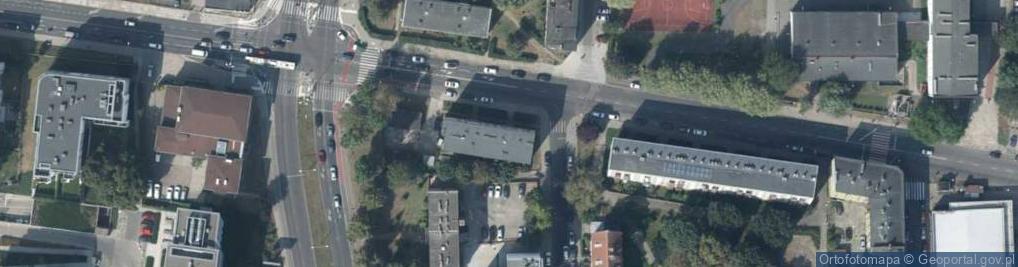 Zdjęcie satelitarne Plater Emilii ul.