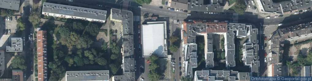 Zdjęcie satelitarne Plater Emilii ul.