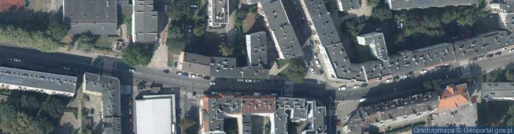 Zdjęcie satelitarne Plater Emilii ul.