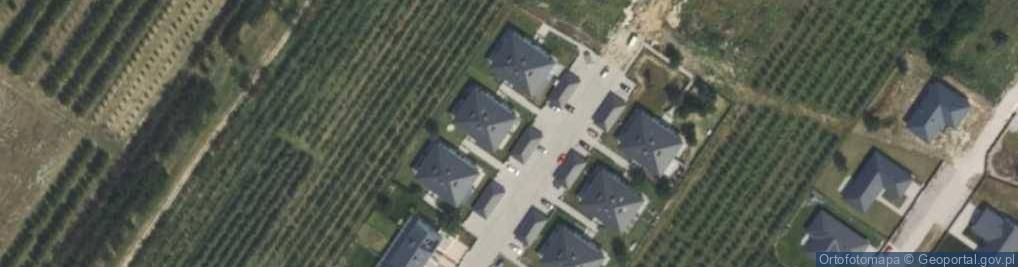 Zdjęcie satelitarne Platanowa ul.