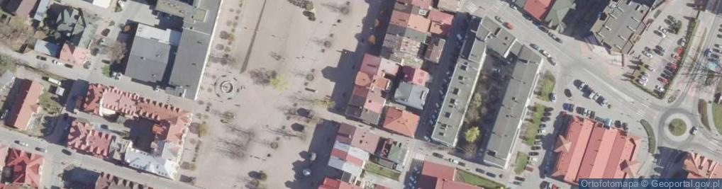 Zdjęcie satelitarne Plac Głowackiego Bartosza pl.