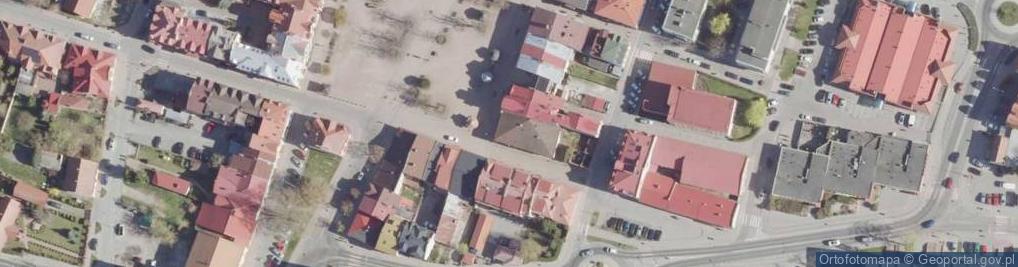 Zdjęcie satelitarne Plac Głowackiego Bartosza pl.