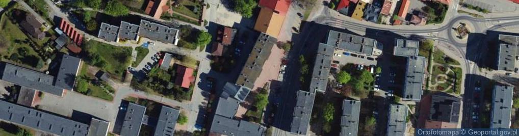 Zdjęcie satelitarne Plac Głowackiego Bartosza pl.