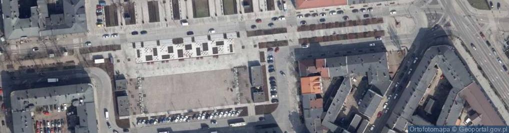 Zdjęcie satelitarne Plac Kościuszki Tadeusza, gen. pl.