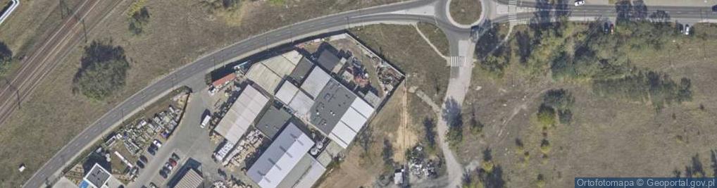 Zdjęcie satelitarne Płaska ul.