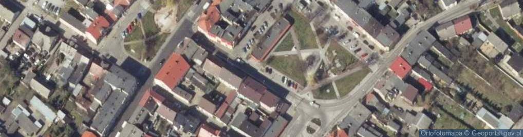 Zdjęcie satelitarne Plac Świętego Wojciecha pl.