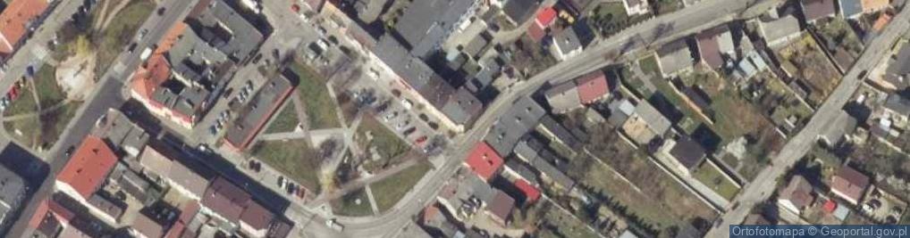 Zdjęcie satelitarne Plac Świętego Wojciecha pl.