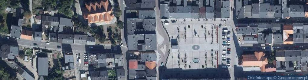 Zdjęcie satelitarne Plac Jana Pawła II pl.