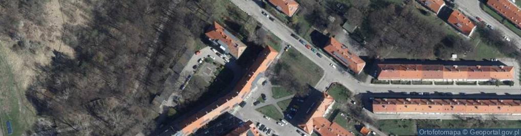 Zdjęcie satelitarne Plac Wojska Polskiego pl.