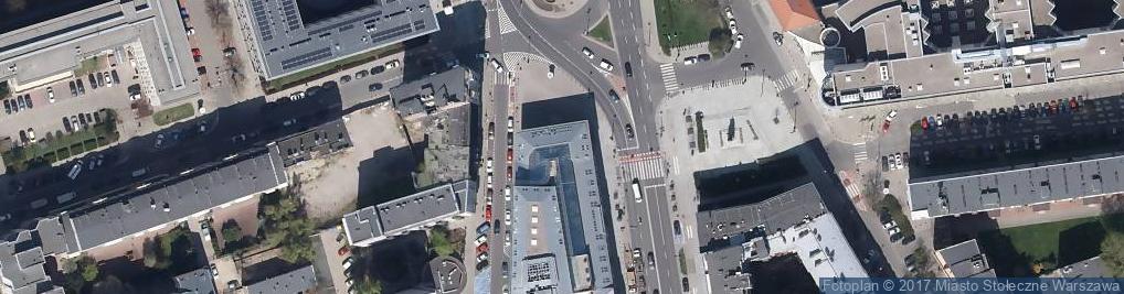 Zdjęcie satelitarne Plac Trzech Krzyży pl.