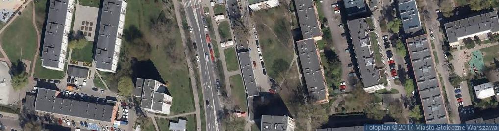 Zdjęcie satelitarne Płocka ul.