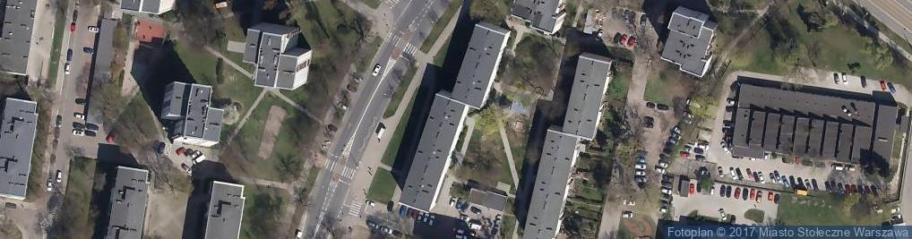 Zdjęcie satelitarne Płocka ul.