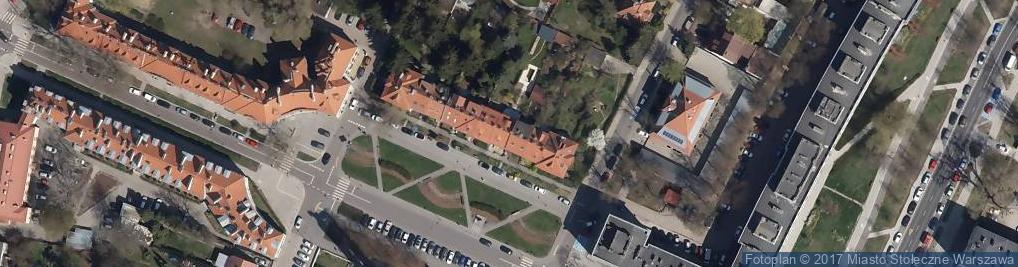 Zdjęcie satelitarne Plac Konfederacji pl.