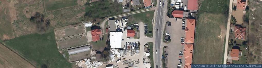 Zdjęcie satelitarne Płochocińska ul.