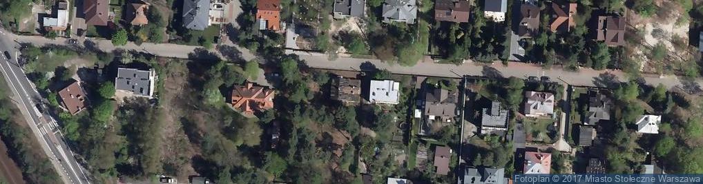 Zdjęcie satelitarne Planetowa ul.
