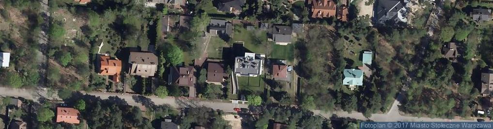 Zdjęcie satelitarne Planetowa ul.