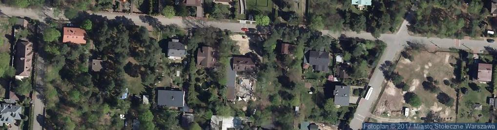 Zdjęcie satelitarne Planetowa ul.