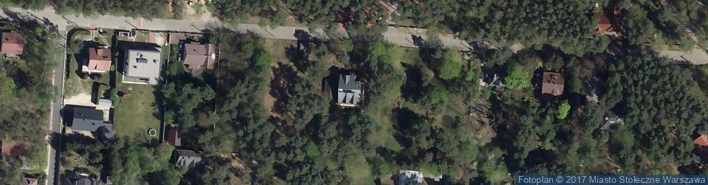 Zdjęcie satelitarne Planetowa ul.