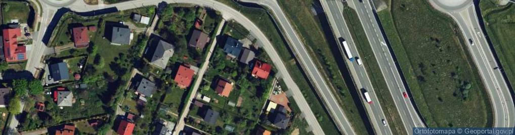 Zdjęcie satelitarne Planetarna ul.