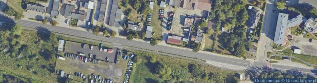 Zdjęcie satelitarne Płocka ul.