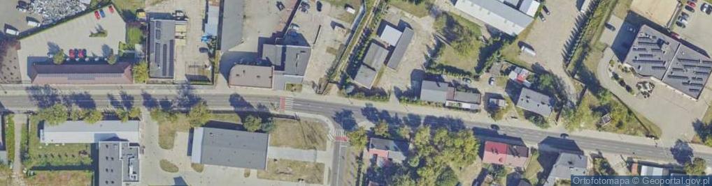 Zdjęcie satelitarne Płocka ul.